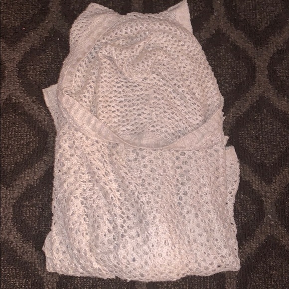 Brandy Melville Cream Knit Beachy Cardigan Rare - Picture 5 of 5